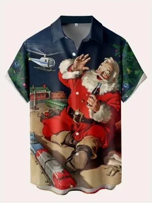 Christmas Aloha Shirts 1