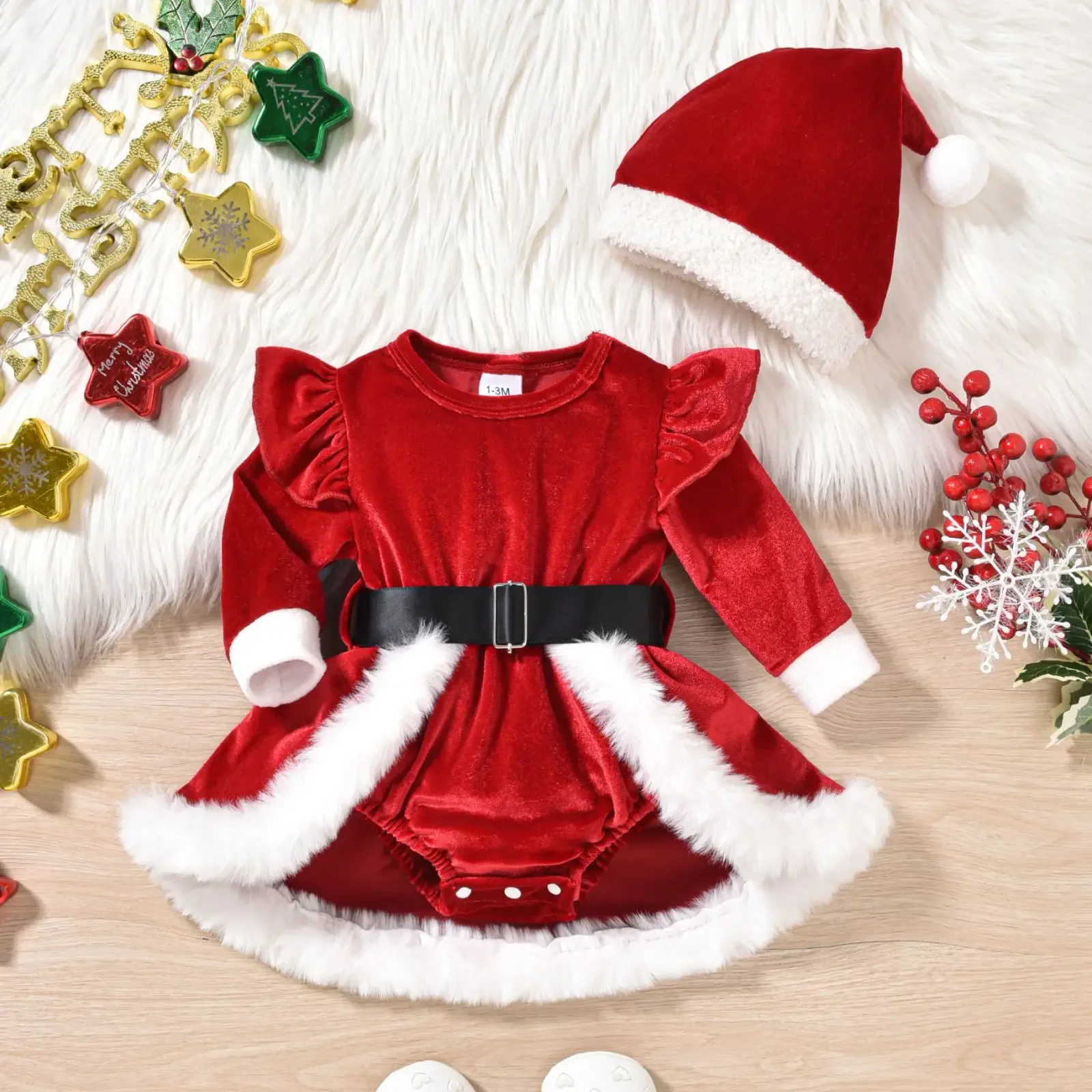 Weihnachtskleid 86 2