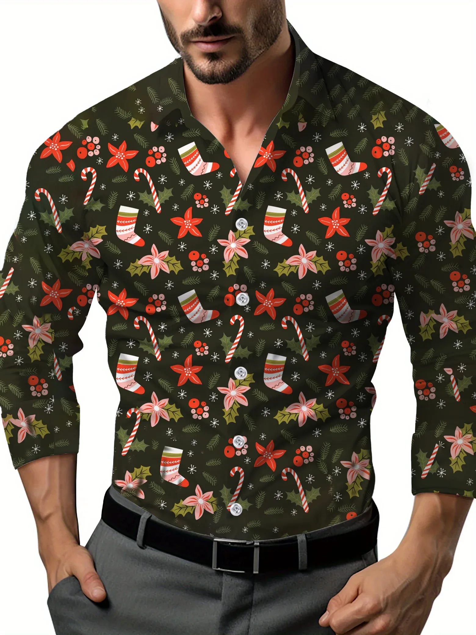 Weihnachtshemd Männer 1