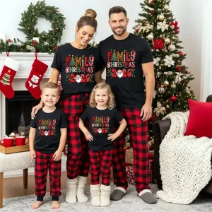 Weihnachtsshirt Familie 1