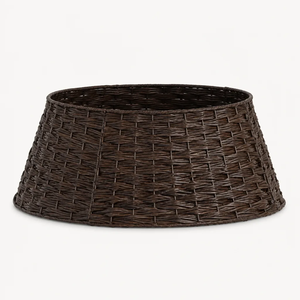 Christmas Tree Basket Skirt 1