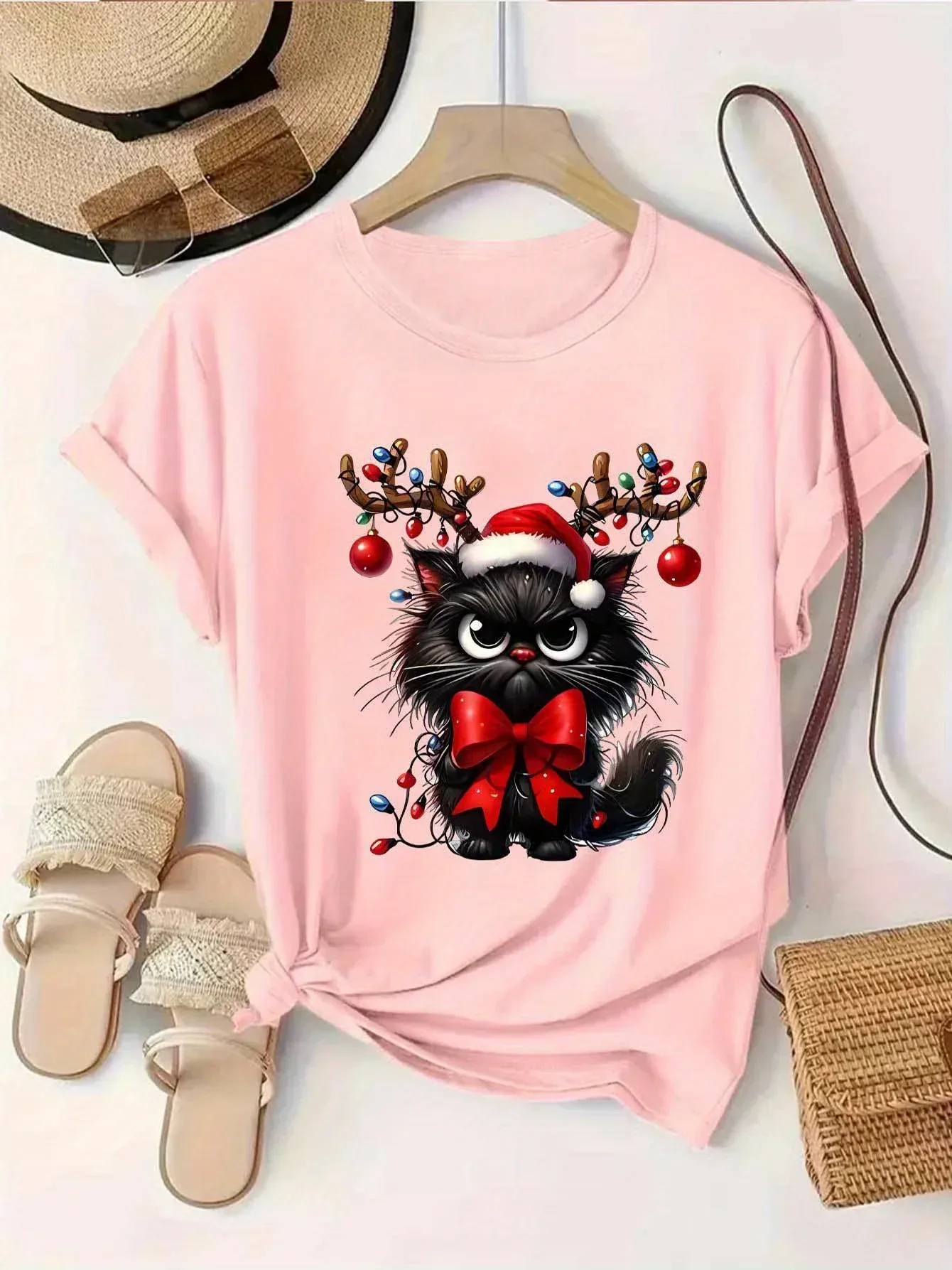 Ladies Christmas T Shirt 2