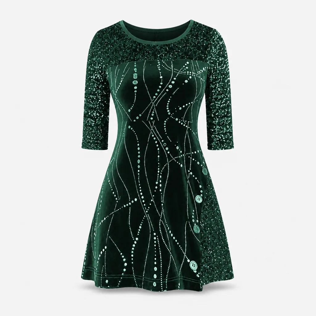Schickes Kleid Weihnachten 1