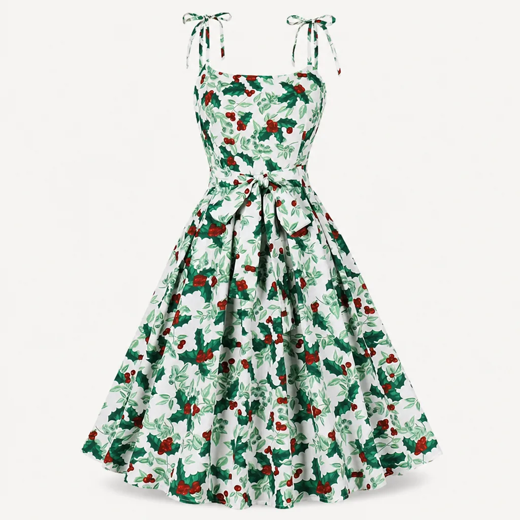 Elegantes Kleid Weihnachten 1