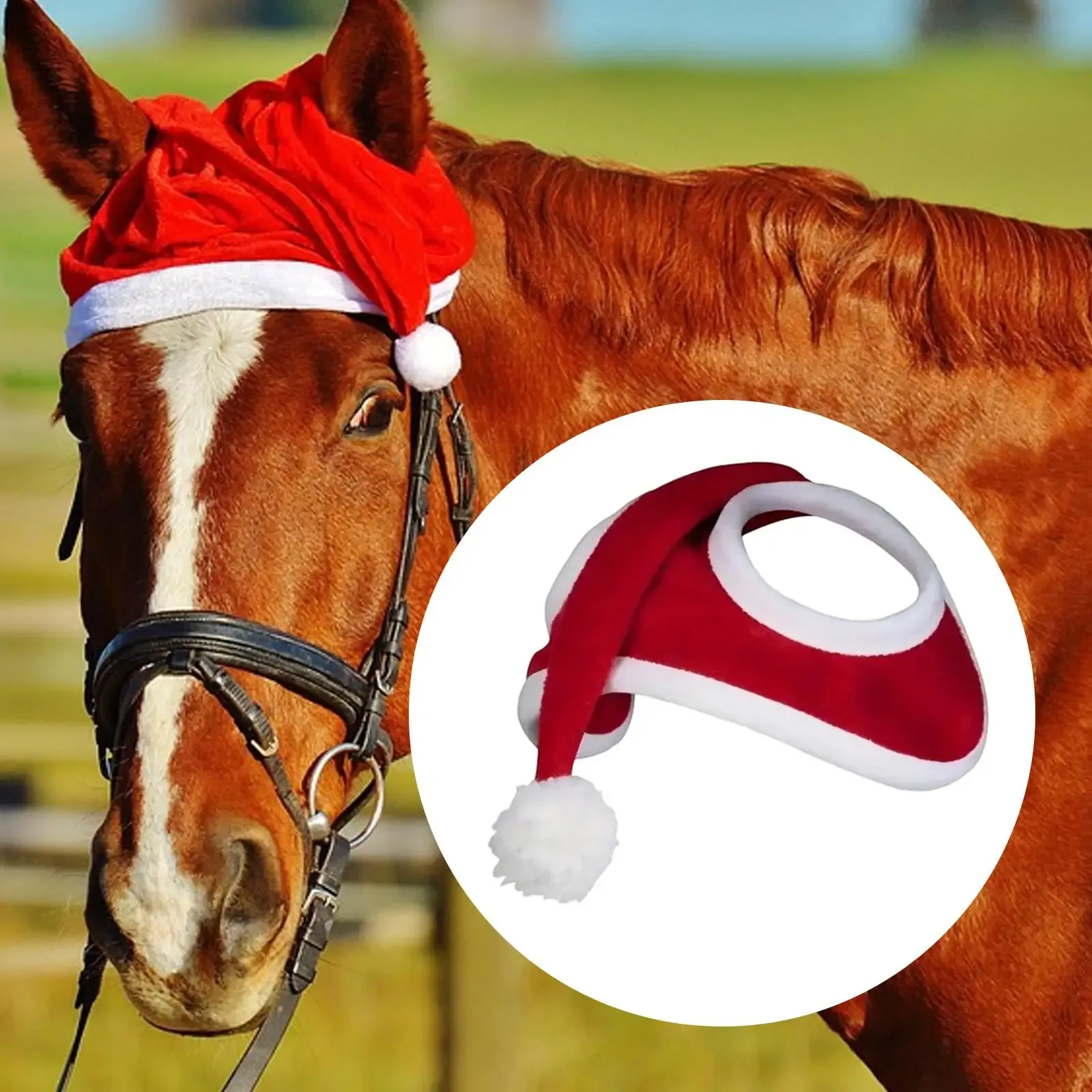 Pferde Weihnachtsmütze 2