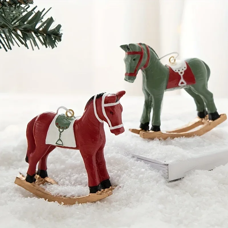 Rocking Horse Christmas Ornament 2