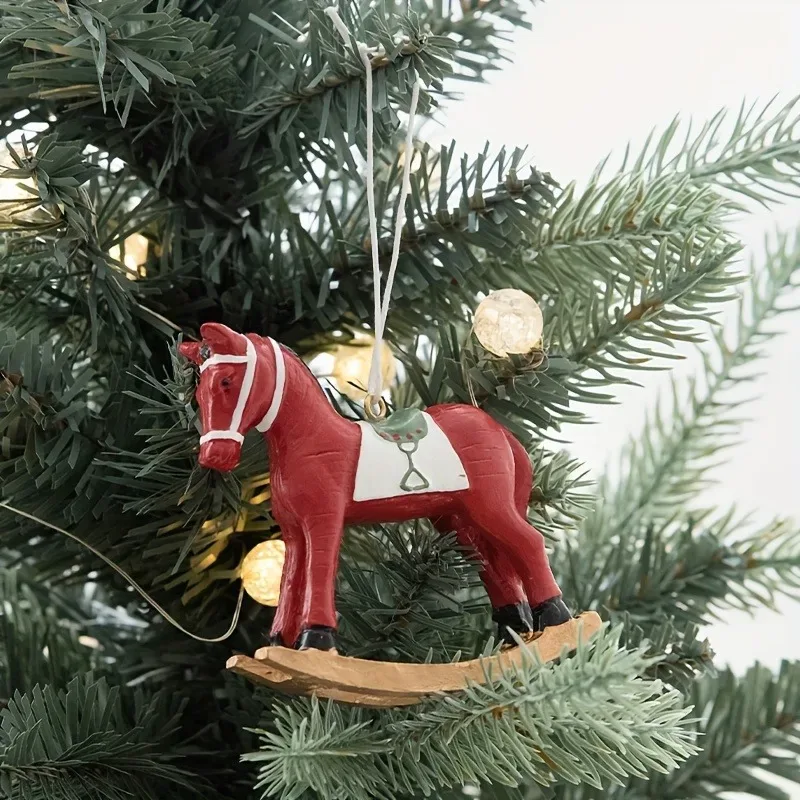 Rocking Horse Christmas Ornament 3