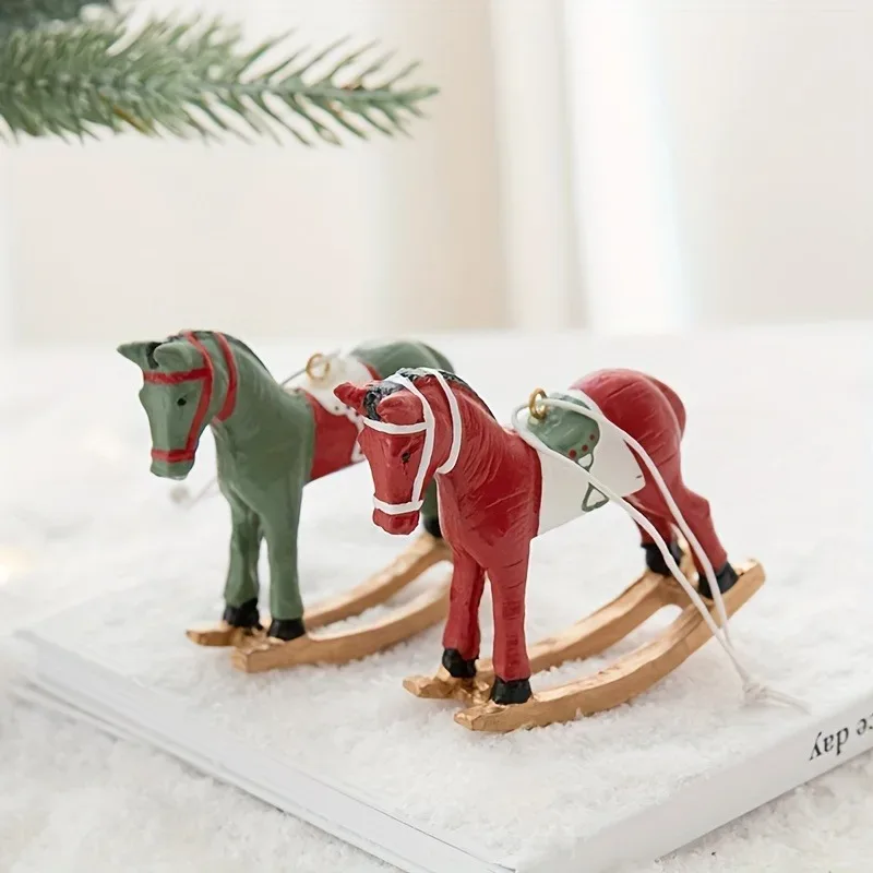 Rocking Horse Christmas Ornament 4