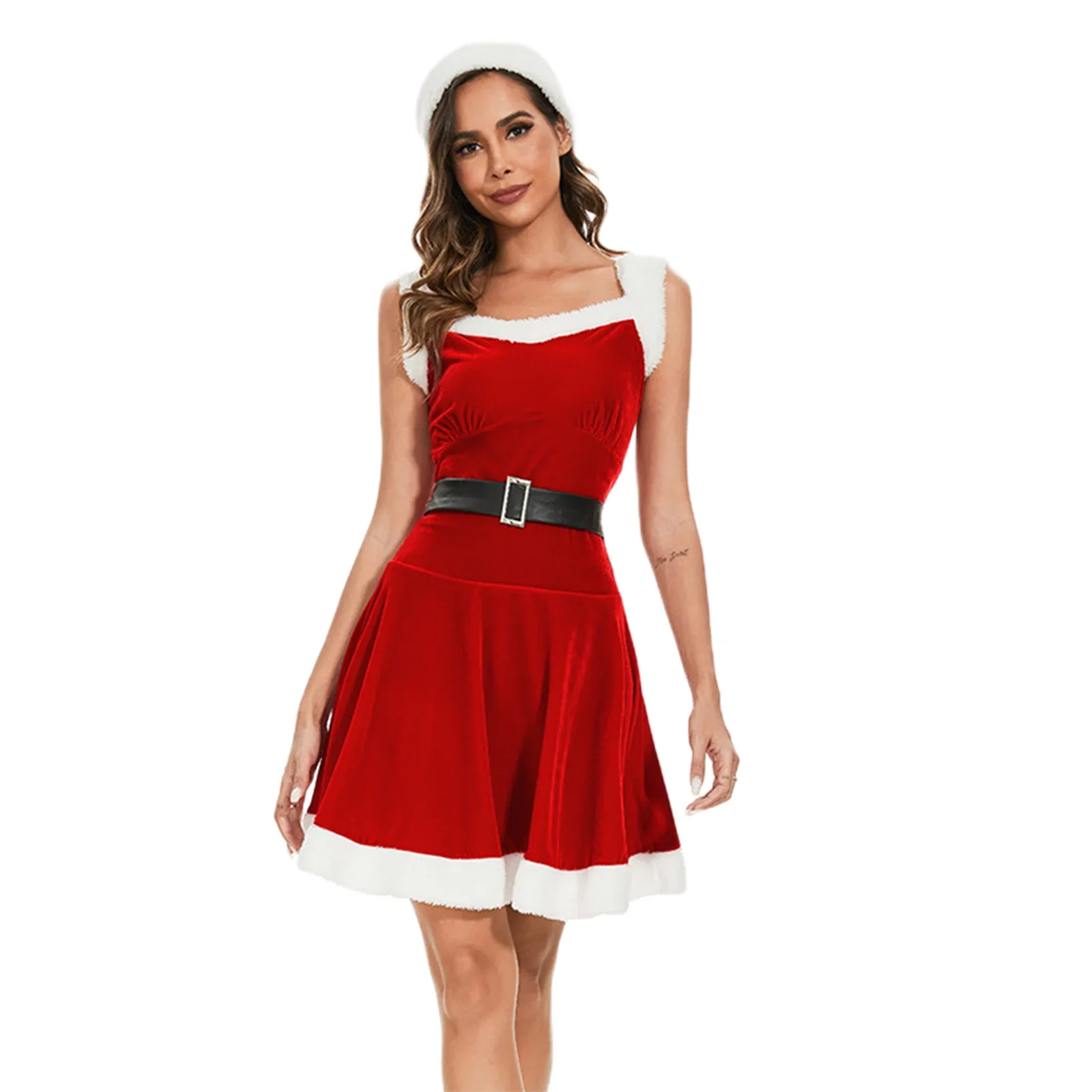 Erwachsene Weihnachtsfrau Kostüm 6
