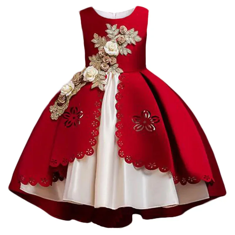 Weihnachtskleid Mädchen 110 1